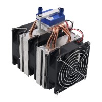 12V Thermoelectric Cooler Refrigeration 120W Water Chiller DIY Cooling System  for 30L Fish Tank 