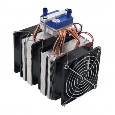 12V Thermoelectric Cooler Refrigeration 120W Water Chiller DIY Cooling System  for 30L Fish Tank 