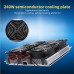 240W Semiconductor Refrigeration Thermoelectric Peltier Cold Plate Cooler W/ Fan    