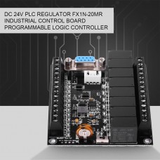 24V PLC FX1N-20MR Industrial Control Board Programmable Logic Controller 32Bit   