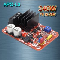 APO-L3 DC Brush Motor Controller PWM Controller + Electric Regulator + Speed Controller 240W/7V-24V