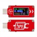 Type-C color LCD USB Voltmeter Ammeter Voltage Current Meter Multimeter Battery PD Charge Power Bank USB Tester    