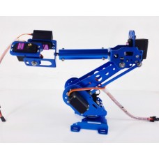 6 Axis Robot Arm Mechanical Robot Arm ABB Industrial Robot Arm Free Manipulator w/ MG996R Servos