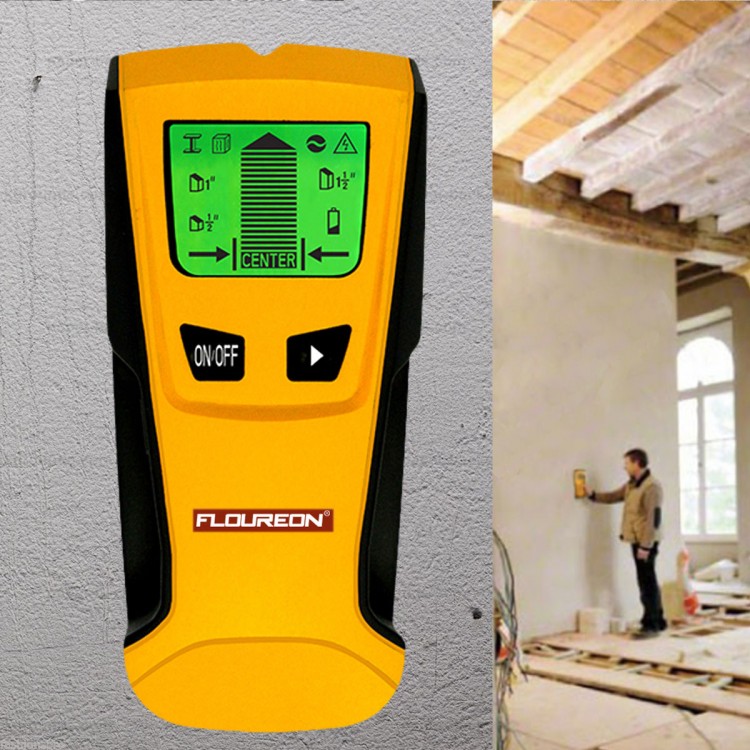 3 in 1 Center Stud Finder Metal and AC Live Wire Detector Electronic Stud Finder TH210 Free