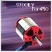 3700KV 330W Brushless Motor For For 450 Align Trex RC Helicopter