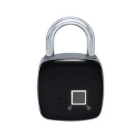 Rechargeable Fingerprint Padlock Keyless Smart Door Lock Micro USB Port