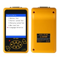 AUTOOL BT460 Car Battery Tester Analyzer 12V 24V Car Automotive Charge Cranking Analyzer