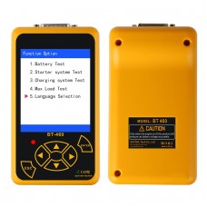 AUTOOL BT460 Car Battery Tester Analyzer 12V 24V Car Automotive Charge Cranking Analyzer