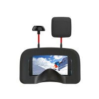 5 Inches FPV Goggles 800*480 HD 40CH 5.8G Adjustable with DVR Lens 