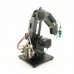 3 Axes Metal Robot Arm Robotic Claw Grab Mechanical Manipulator Toys Android Wireless Control 