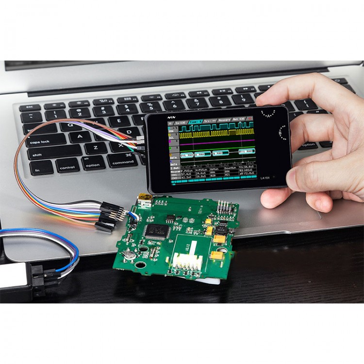 2020 Mini Digital Pocket Size LA104 Logic Analyzer 4 Channel 100Mhz 8M