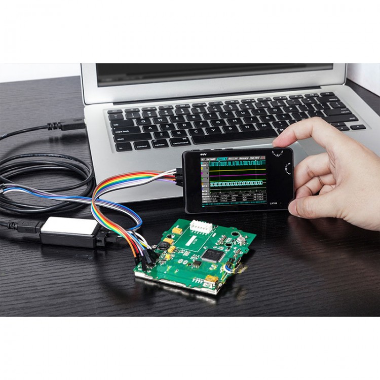 2020 Mini Digital Pocket Size LA104 Logic Analyzer 4 Channel 100Mhz 8M