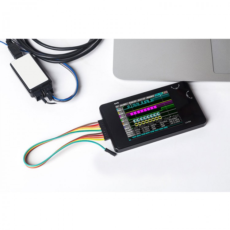 2020 Mini Digital Pocket Size LA104 Logic Analyzer 4 Channel 100Mhz 8M