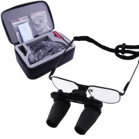 4.0x Binocular Dental Loupes Surgical Medical Dentistry Nickel Alloy Frame Magnifier