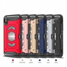 Magnet Armor Case Shockproof Cover For iPhone 6S 6 7 8 Plus X Anti Shock Case with Back Card Slot