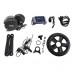 36/48V 350W Bicycle Motor Conversion Kit Mid-Drive with Integrated Controller & C961 LCD Display