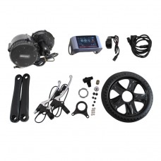 36/48V 350W Bicycle Motor Conversion Kit Mid-Drive with Integrated Controller & 850C LCD Display