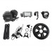 36/48V 350W Bicycle Motor Conversion Kit Mid-Drive with Integrated Controller & 850C LCD Display