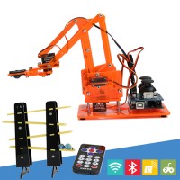 4DOF Robot Arm with Joystick Button Controller 4pcs Servos For Arduino 4 Axis Rotating Kit