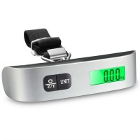 50kg/10g Portable Electronic Digital Hanging Scale Balance LCD Display for Luggage Suitcase