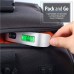 50kg/10g Portable Electronic Digital Hanging Scale Balance LCD Display for Luggage Suitcase