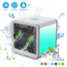 USB Mini Air Cooler Air Conditioner Personal Space Cooler Quick & Easy Way Cool Any Space   