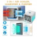 USB Mini Air Cooler Air Conditioner Personal Space Cooler Quick & Easy Way Cool Any Space   