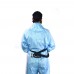 Air Fed Full Face Gas Mask Respirator System Electric Supplied 2 Wind Speed Modes