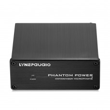 48V Pro Condenser Microphone Power Source Phantom Power Source LINEPAUDIO A963