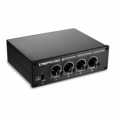 8 Channel Headphone Amplifier Headphone Distributer Signal Amplifier LINEPAUDIO A966