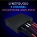 8 Channel Headphone Amplifier Headphone Distributer Signal Amplifier LINEPAUDIO A966