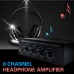 8 Channel Headphone Amplifier Headphone Distributer Signal Amplifier LINEPAUDIO A966