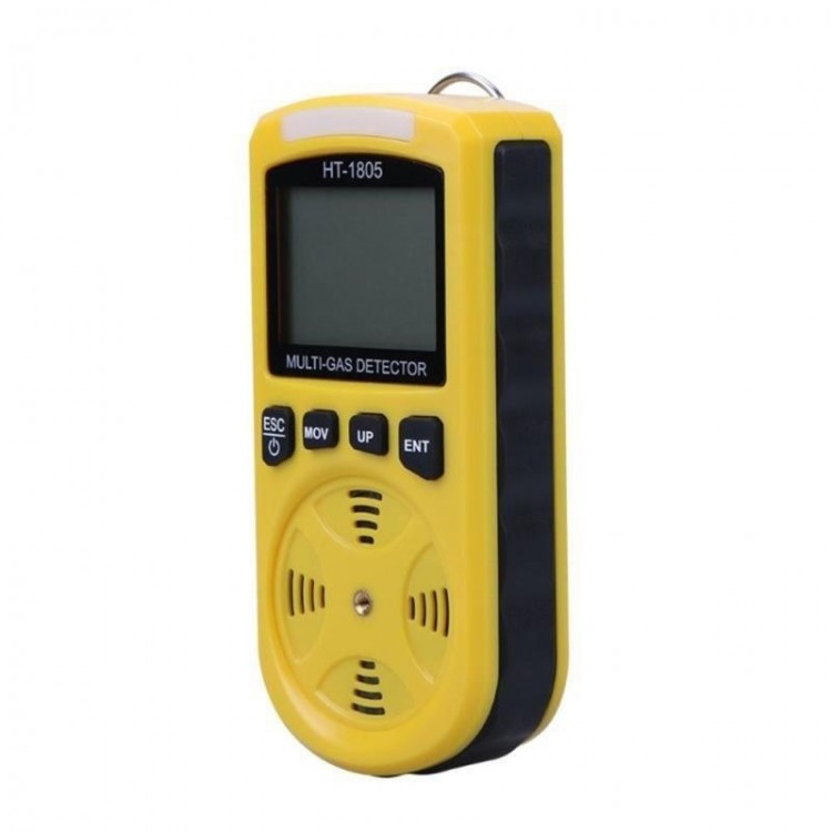 4 in 1 Gas Analyzer Multi Gas Detector Portable O₂ CO H₂S Harmful Gas