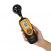Digital Anemometer Wind Speed Velocity Temperature Measure LCD Screen Outdoor Indoor HT-91 