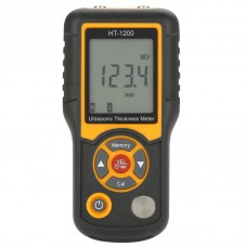 HT-1200 Ultrasonic Thickness Meter Digital LCD Tester Gauge Measuring Tool 1.2-255mm Range