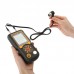 HT-1200 Ultrasonic Thickness Meter Digital LCD Tester Gauge Measuring Tool 1.2-255mm Range