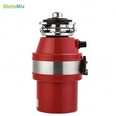 110V Food Waste Disposer Kitchen Sink 1L Capacity Waste Disposal Food Garbage Disposal US Plug