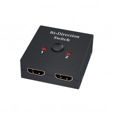 Bidirection HDMI Switcher 1X2 2X1 4K 3D HD Resolution 2 Input 1 Output 