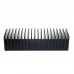 1pcs TZT Black Aluminum Radiator 155mm * 40mm * 50mm Heat Sink For LM3886 TDA7293 Amplifier