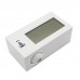 Projection LED Alarm Clock LED Ceiling Projection Snooze Temperature Date Day 7 Languages White