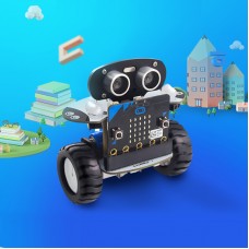 Microbit Robot Kit Programmable Robot RC Car APP Control Web Graphic Program W/ Microbit