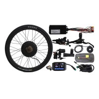 48V 500W Front Wheel Electric Bicycle Conversion Kit 20" 24" 26" 27.5" 28" 29" 700C Colorful Screen