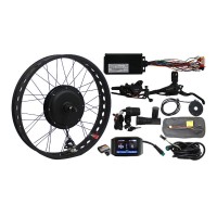 60V 1500W Fat Tire E-bike Kit Rear Wheel 20" 24" 26" Hub Dropout Width 190mm E-bike Conversion Kit