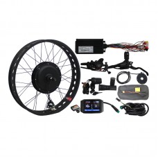 60V 1500W Fat Tire E-bike Kit Rear Wheel 20" 24" 26" Hub Dropout Width 190mm E-bike Conversion Kit