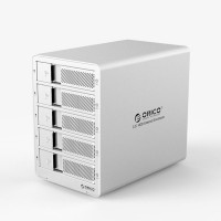 ORICO 9558U3 Aluminium 5 Bay 3.5" Hard Drive Enclosure USB 3.0 HDD 8TB Disk Dock     