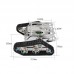 Metal Tank Robot Chassis Track Arduino Tank Chassis Wali w/ Motor Stainless Steel          