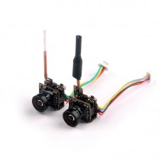 HCF9 FPV Camera 5.8G w/RG178 Antenna 48CH 25mw Transmitter 700TVL 1/4 CMOS Wide Angle NTSC for OSD 