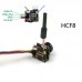 HCF9 FPV Camera 5.8G w/RG178 Antenna 48CH 25mw Transmitter 700TVL 1/4 CMOS Wide Angle NTSC for OSD 