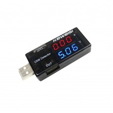 USB Current Voltage Tester Meter Detector Charger Indicator Dual-Display Current Measuring