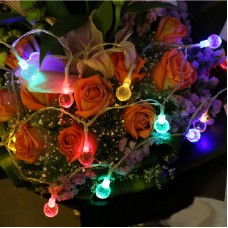 3M 20Leds LED Light String Battery Operated Crystal Bulbs for Indoor Use Party Holiday Wedding